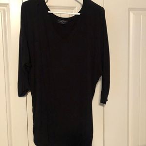 Black 3/4 Sleeve Top